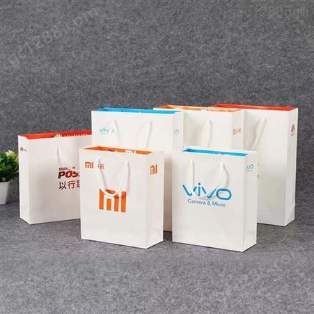 创意服装手提纸袋制定印刷logo广告包装礼品袋外卖打包袋制定