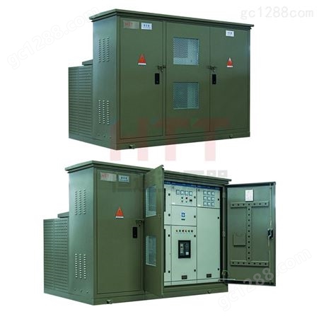 恒通美式箱变箱式变电站630KVA800变压器小型成套配电房10-35kv