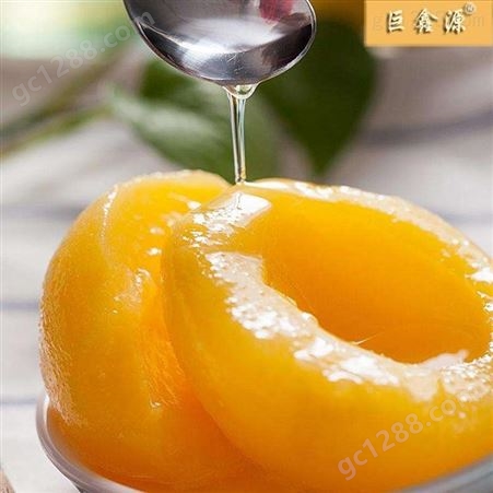 生鲜黄桃罐头 罐头 巨鑫源罐头厂家 尚维工厂食品直供
