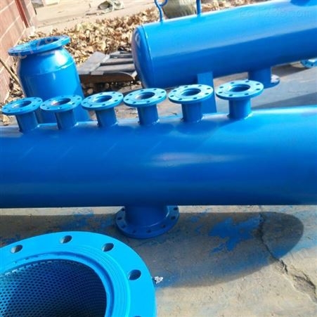分集水器 供应集分水器  不锈钢 焊接式 可定制 山西分集水器生产厂家  分水器 集水器