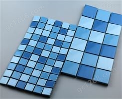 蓝色马赛克陶瓷马赛克瓷砖材质可用于多种场所