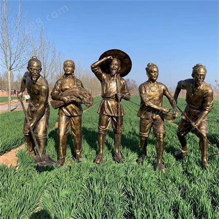 大型铸铜动物雕塑战马八俊马广场园林公园铜雕马定制