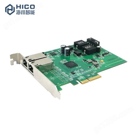 千兆以太工业网卡 海川智能信息HGE-352P 采用PCIe×4 2.0接口