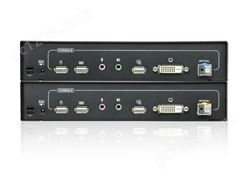 ATEN宏正600米USB DVI光纤KVM信号延长器 CE680