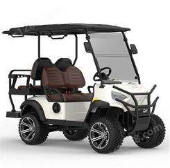 电动高尔夫球车 四轮高尔夫球球场代步车 敞篷款