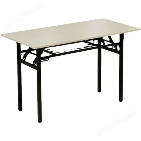 现代折叠桌培训桌经济型长条会议办公桌子简约单层可折叠户外学习