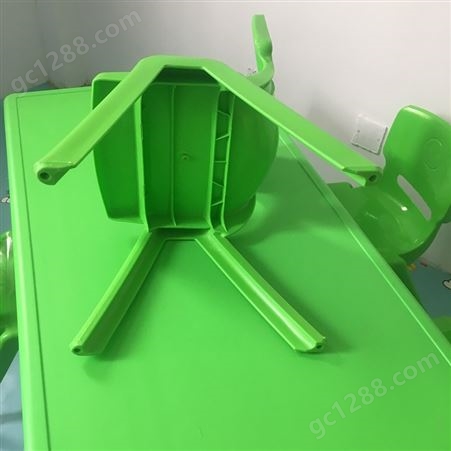 幼儿园桌椅源头工厂塑料亮面加厚儿童学习桌椅午托班用学习餐桌