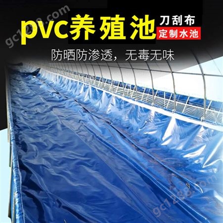 帆布水池 pvc材质 耐磨耐压耐晒 承载力强 鑫得旺篷布
