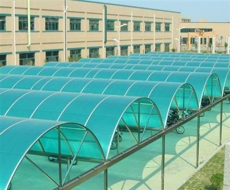 北京阳光板雨棚耐力板自行车棚玻璃封阳台封露台彩钢棚