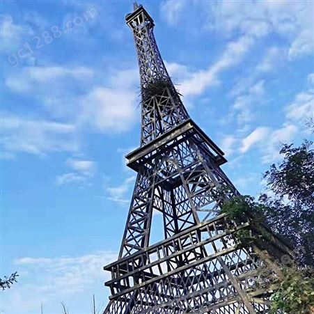 大型埃菲尔铁塔 天贝龙工厂定制 3米-30米商业街公园景观摆件出售