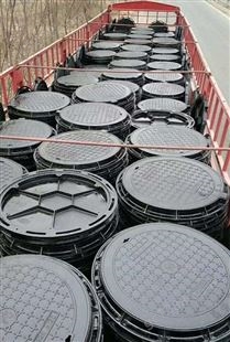 球磨铸铁井盖 贵州市政工程铸造污水盖板圆形方形井盖道路排水用