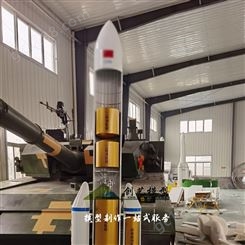 北京长征五号2F火箭剖面结构模型-创艺模型