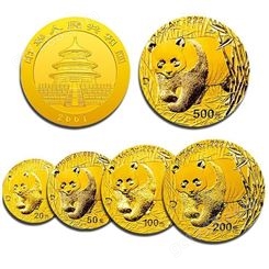 长春哪里收购2013年版熊猫金银纪念币