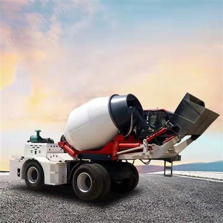 全自动混凝土搅拌车 1.8方 4方水泥罐车移动式运输车