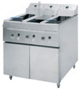 立式三缸三筛电炸炉-优质商品-厨房设备定制工厂