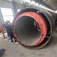 亿健 供热用钢套钢复合蒸汽保温钢管 可配送到厂