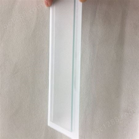4mm超白台阶钢化玻璃灯饰照明玻璃面板洗台阶玻璃加工定制
