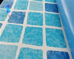 游泳池瓷砖改造装修 PVC泳池胶膜不渗水 融科新型泳池防水材料