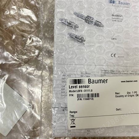 保盟Baumer 物位计开关液位传感器LBFS-31111.0