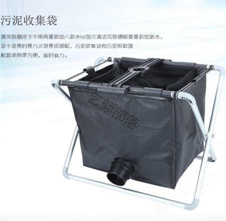 博宇WNQ-1水族鱼池塘清洁机锦鲤鱼食吸污泵鱼池吸尘器 吸泥机吸污