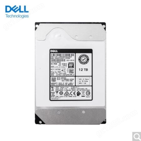 戴尔（DELL）服务器主机硬盘12TB 7.2K SATA 3.5英寸热插拔