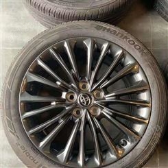 丰田亚洲龙18寸锻造轮毂 轮胎 