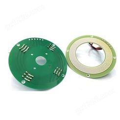 定制 万旋PCB盘式滑环安检设备机器人LED灯仪器仪表超薄分离式导电滑环