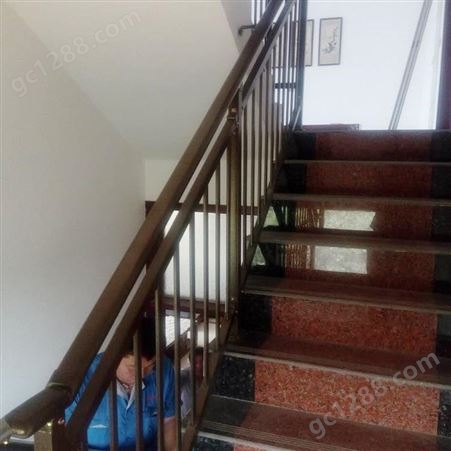 新乡楼梯扶手 定做楼梯扶手 鑫栏定做楼梯栏杆 多色可选可供选择