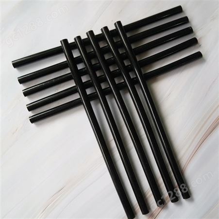 黑色高粘力热熔胶棒 塑料橡胶热溶胶条环保木材热融胶棒