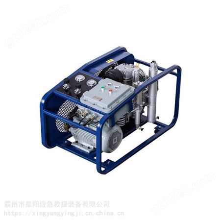 消防救援气瓶空压机NRW16型高压呼吸空气压缩机多用途空气填充泵