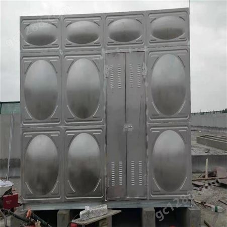 304不锈钢水箱 方形拼装10吨 箱泵一体化 双层保温防腐