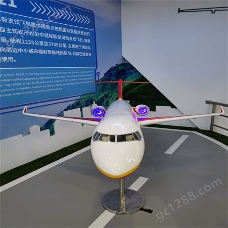 憬晨模型 铁艺仿真飞机模型 飞机模型定做 飞机模型展览摆件