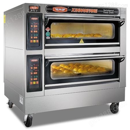 烤箱商用电脑版40CI两层四盘面包蛋糕披萨电烘炉大容量大型