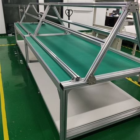 重型工作台定制 工厂定做铝型材工作桌 样品检验台 越海工业